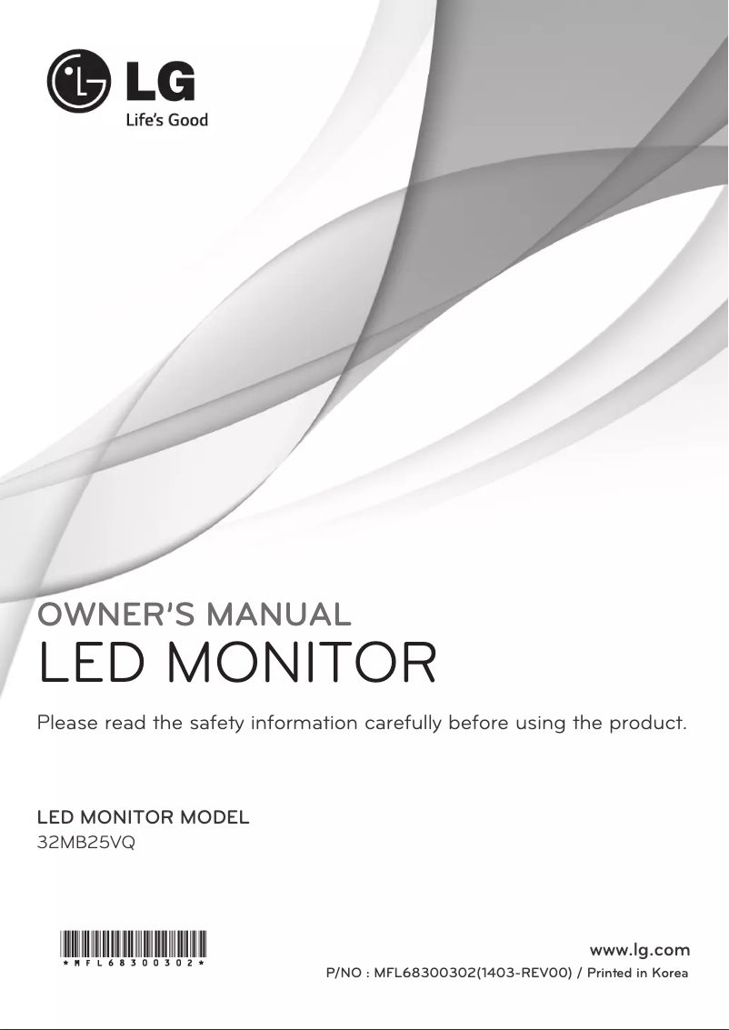 Imagen de la primera página del manual del dispositivo 32MB25VQ