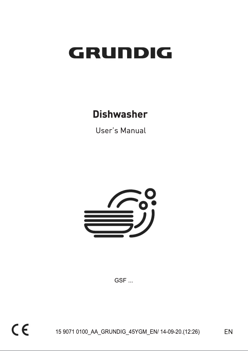 Página 1 del manual Manual de usuario Grundig GSF 41821 X