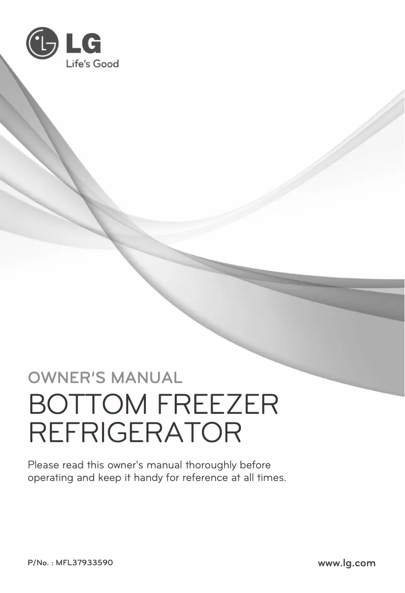 Página nº 1 - Manual de usuario LG GR-L258DS