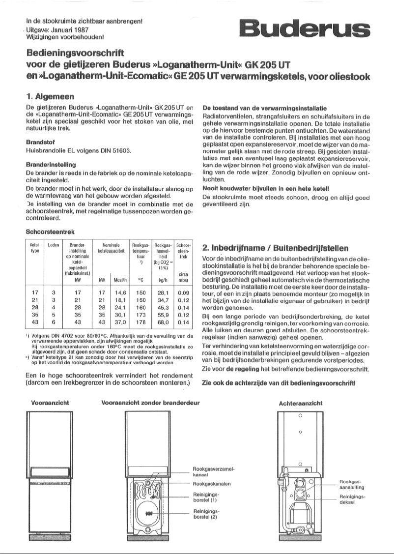 Imagen de la primera página del manual del dispositivo GE 205 T