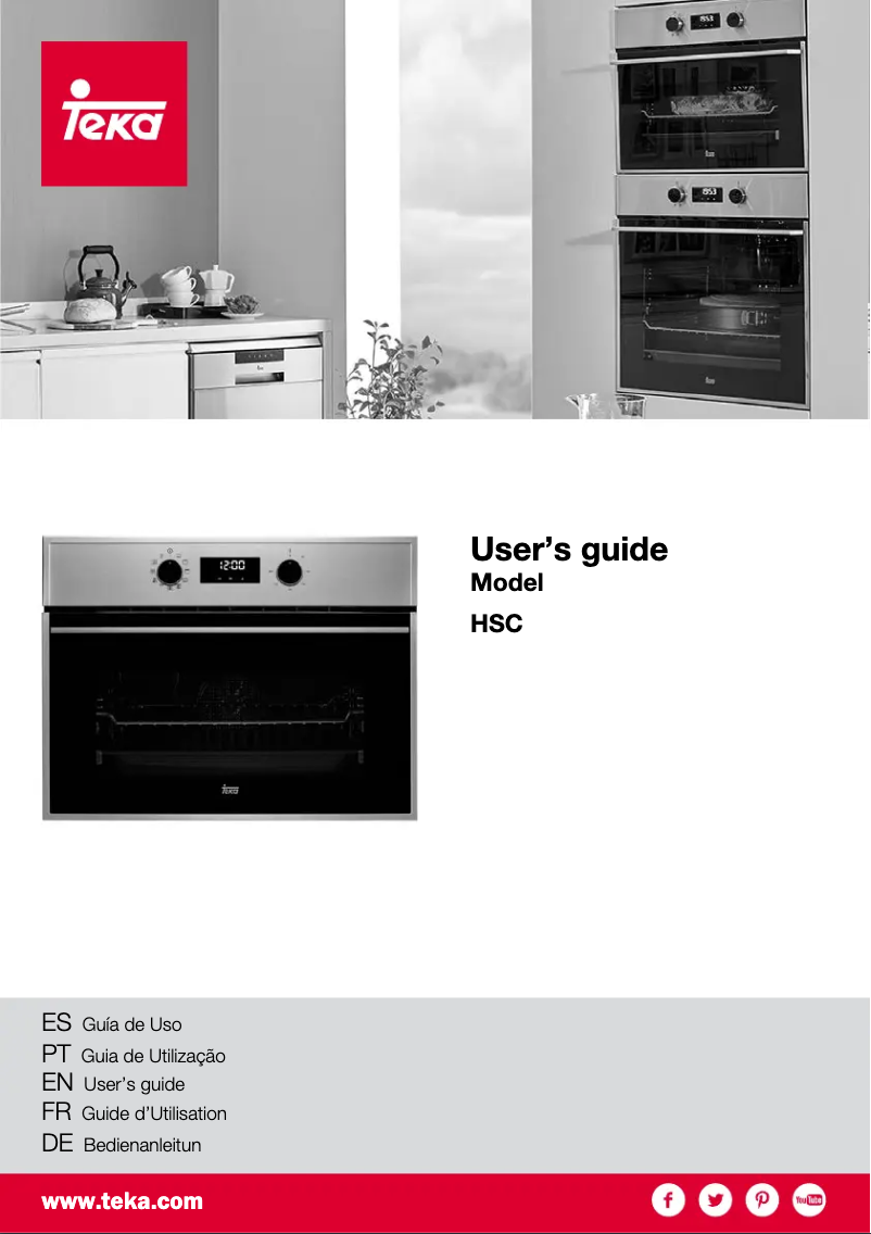 Imagen de la primera página del manual del dispositivo HSC 644 C