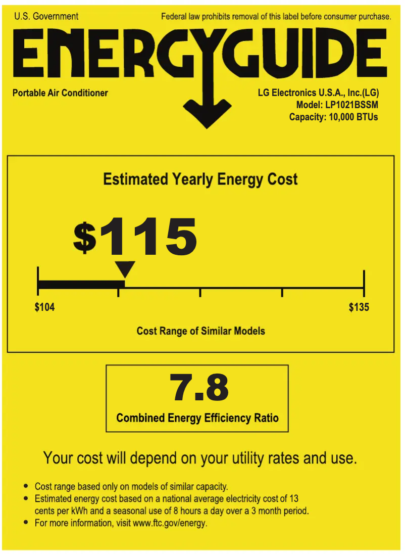 Imagen de la primera página del manual del dispositivo LP1021BSSM