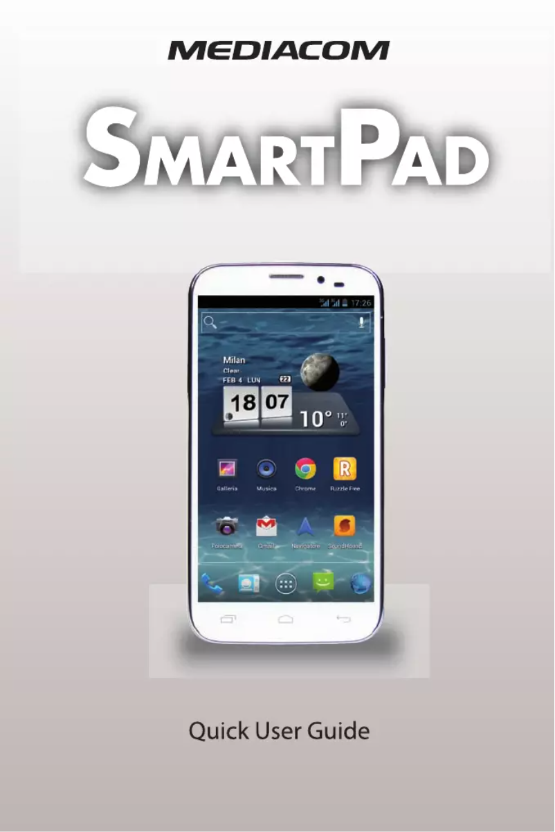 Imagen de la primera página del manual del dispositivo PhonePad Duo G530