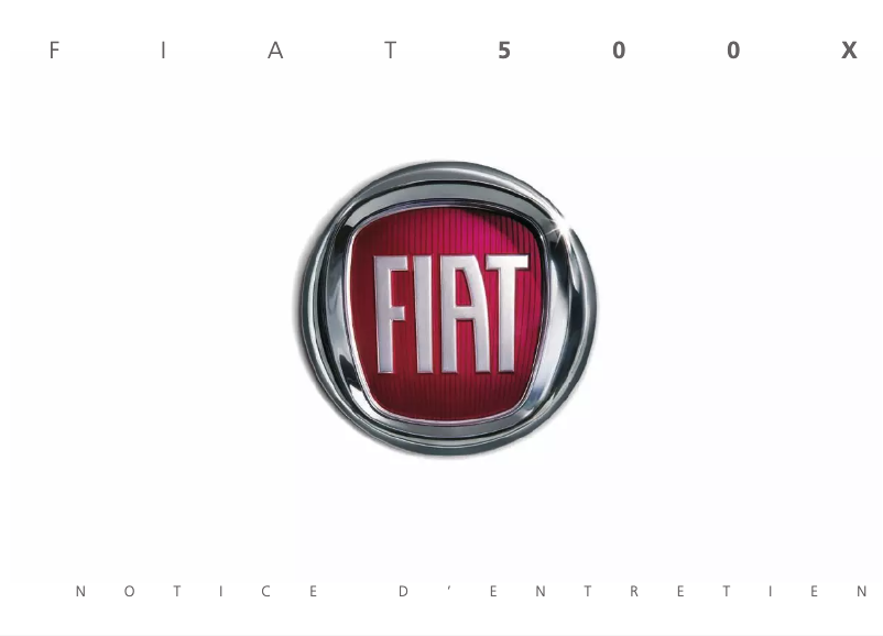 Página 1 del manual Manual de usuario Fiat 500X (2014)