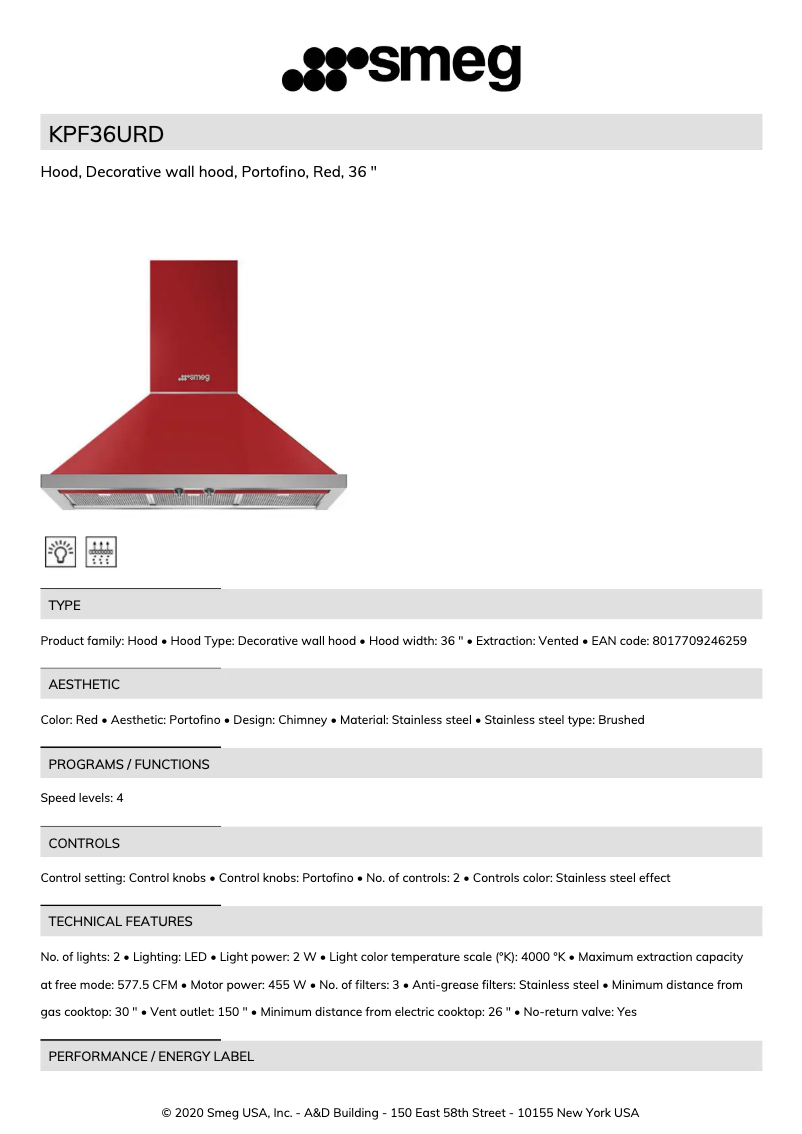 Imagen de la primera página del manual del dispositivo KPF36URD