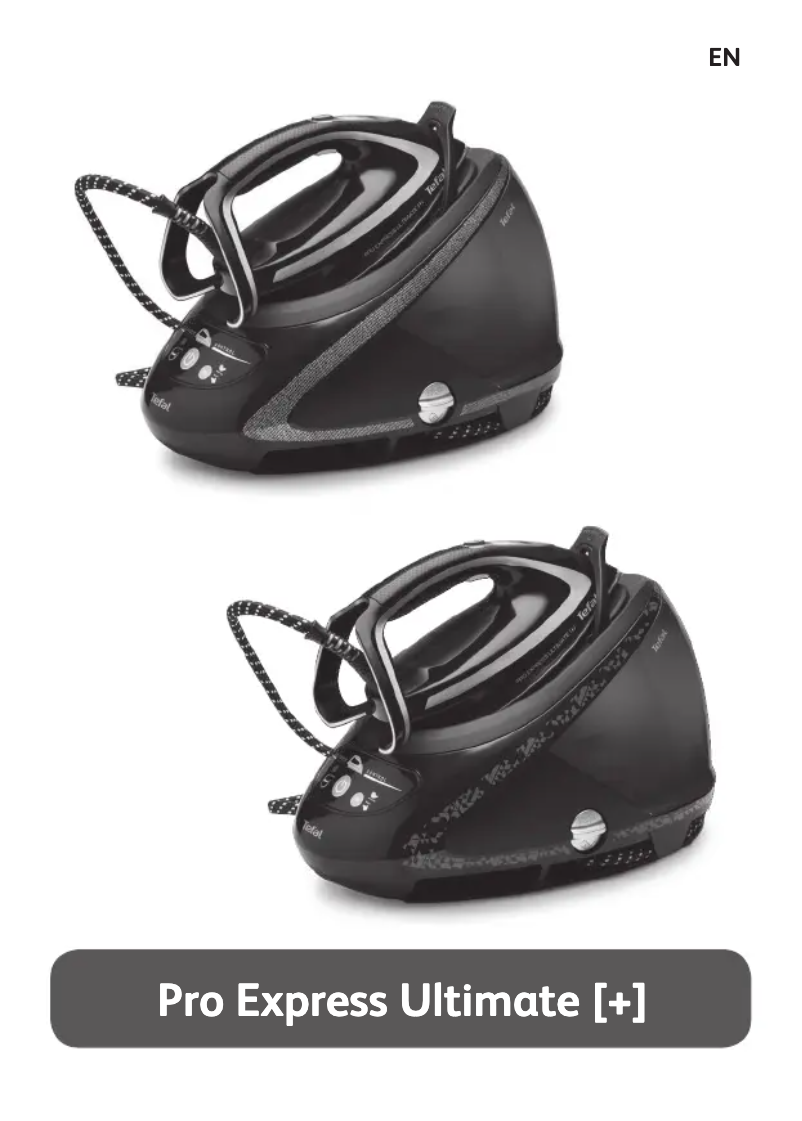 Página 1 del manual Manual de usuario Tefal Pro Express Ultimate+ GV9610