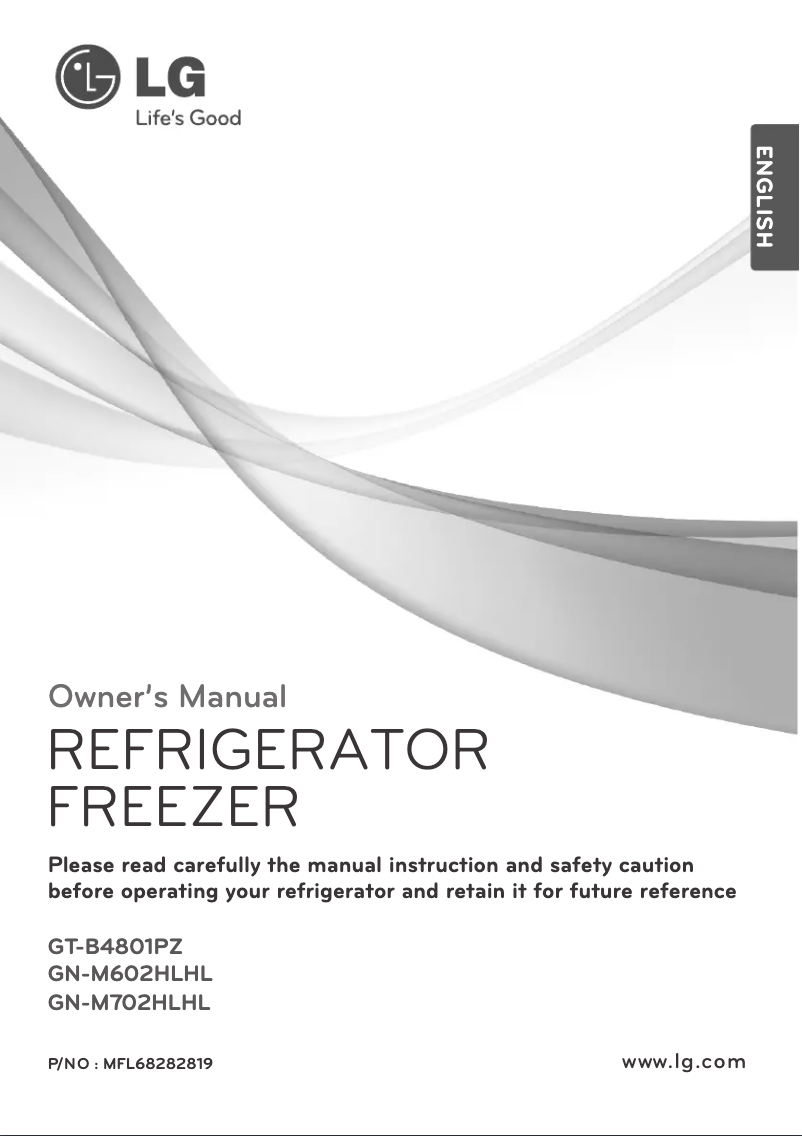 Imagen de la primera página del manual del dispositivo GT-B4801PZ