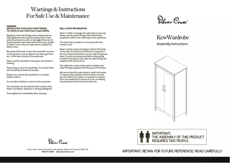 Imagen de la primera página del manual del dispositivo Kew