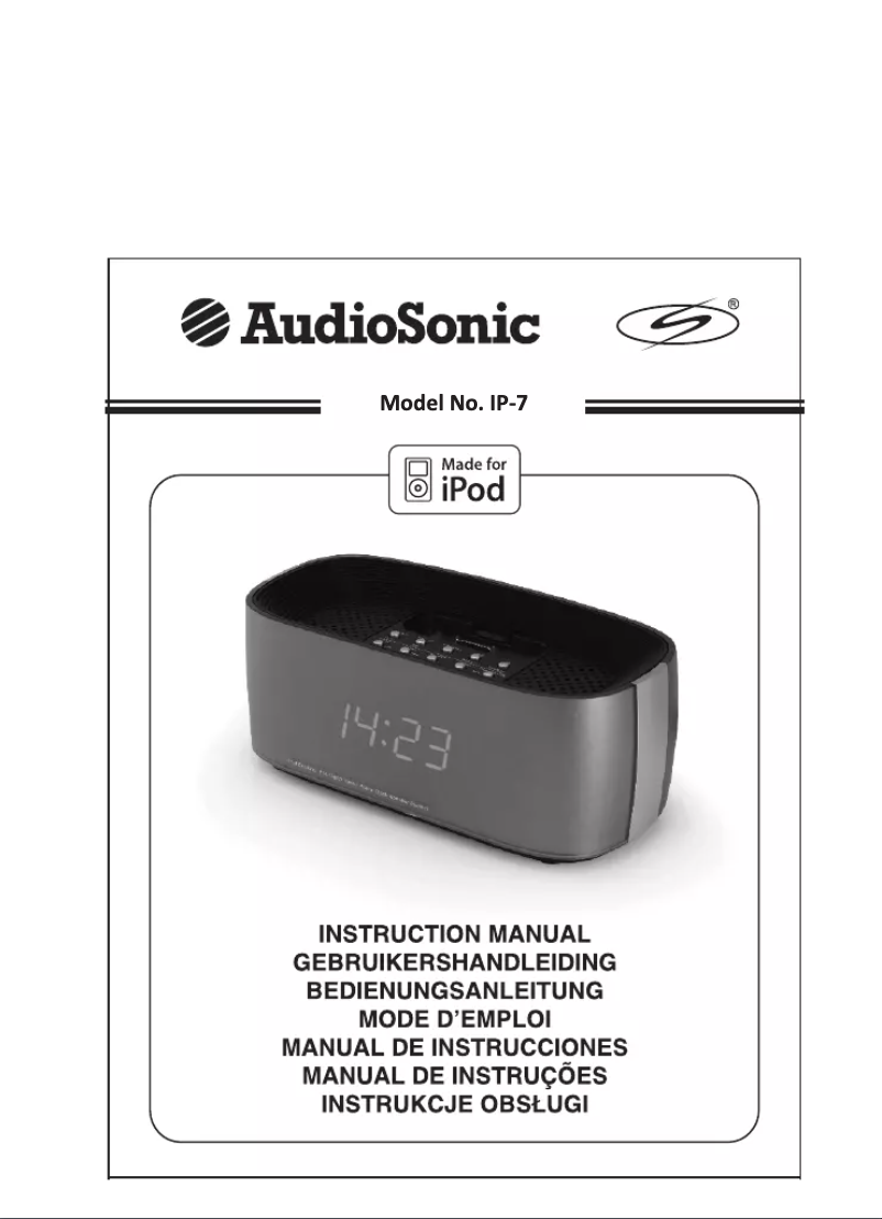 Página 1 del manual Manual de usuario AudioSonic IP-7