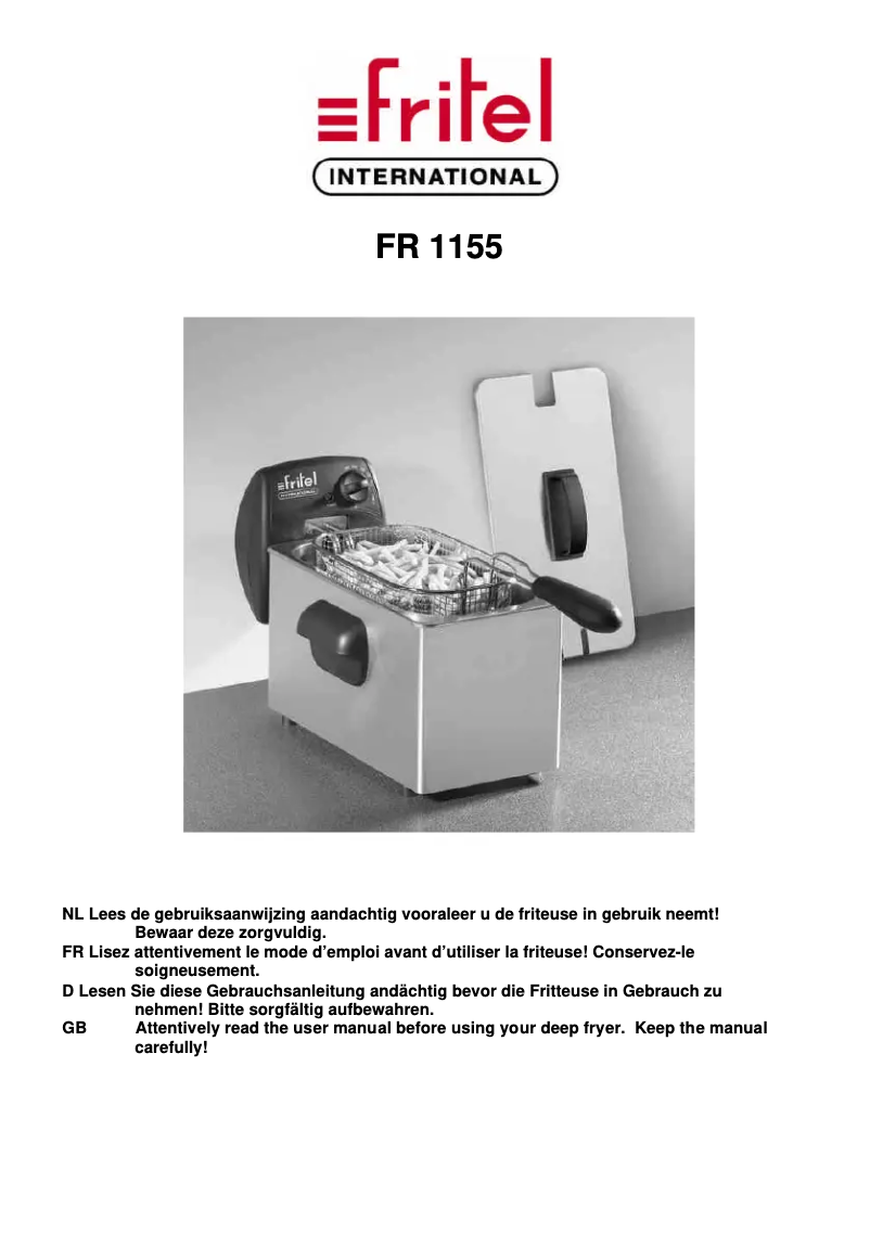Imagen de la primera página del manual del dispositivo FR 1155