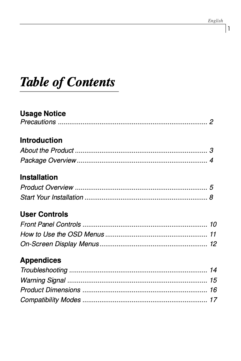 Página nº 1 - Manual de usuario V7 LTV20H