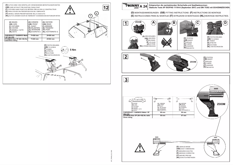 Imagen de la primera página del manual del dispositivo A 24