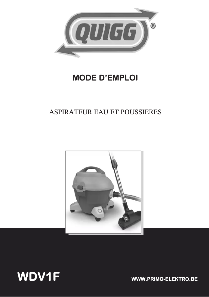 Imagen de la primera página del manual del dispositivo WDV1