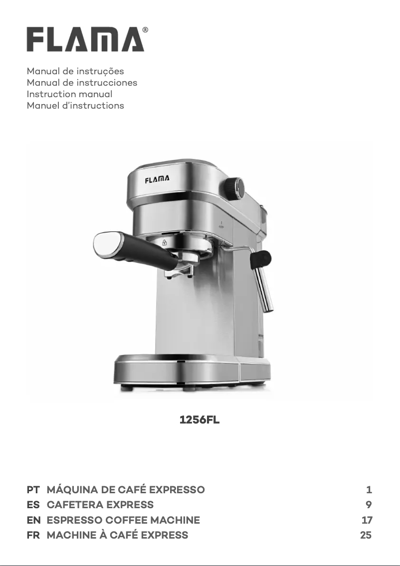 Página 1 del manual Manual de usuario Flama 1256FL