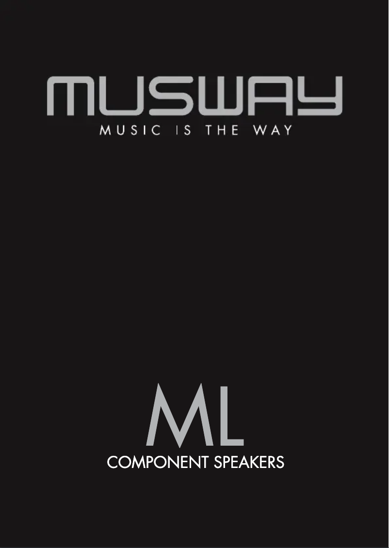 Página nº 1 - Manual de usuario Musway ML6.2C