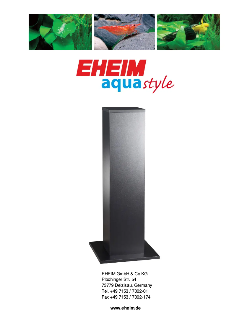 Página 1 del manual Manual de usuario Eheim aquastyle 24