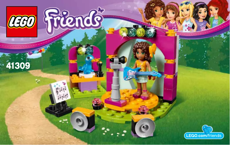 Página 1 del manual Manual de usuario Lego Friends 41309