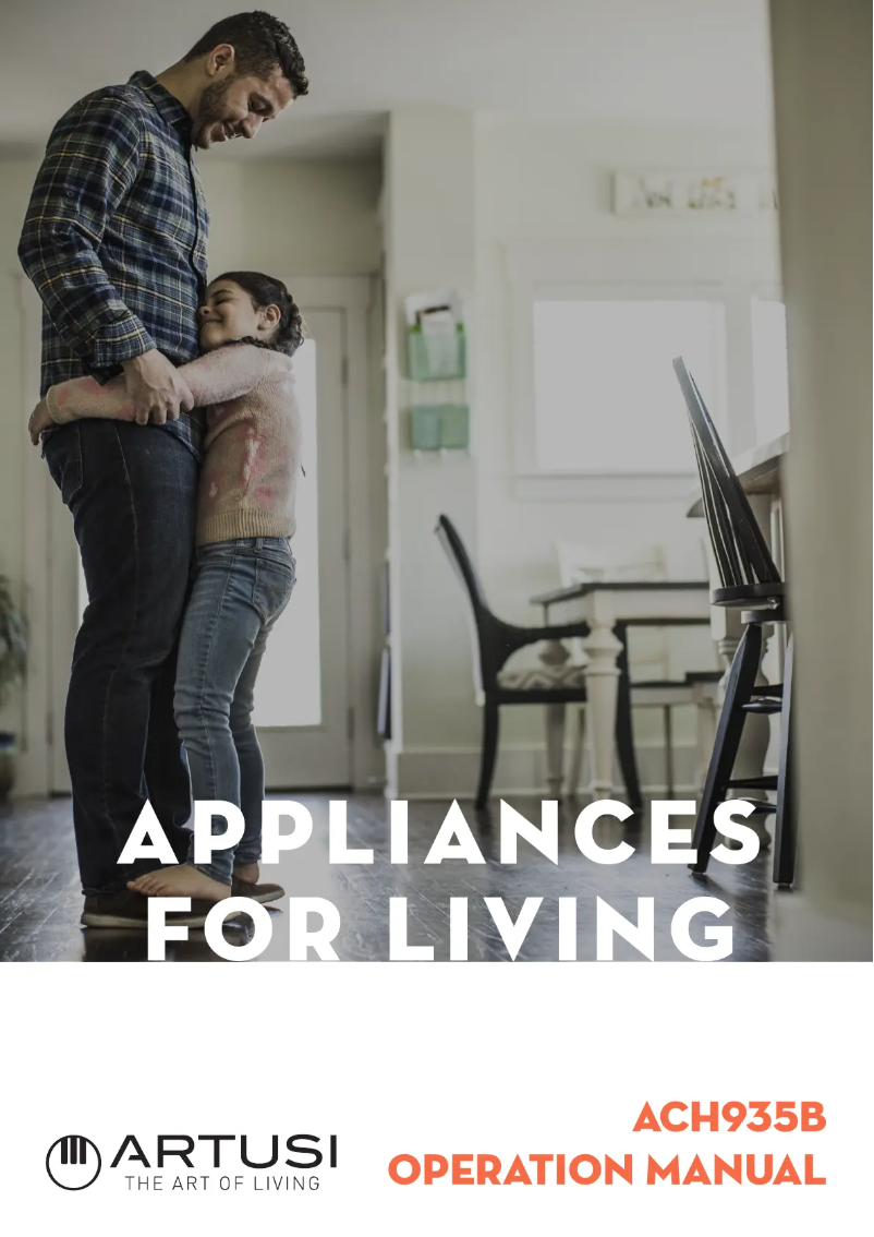 Imagen de la primera página del manual del dispositivo ACH935B