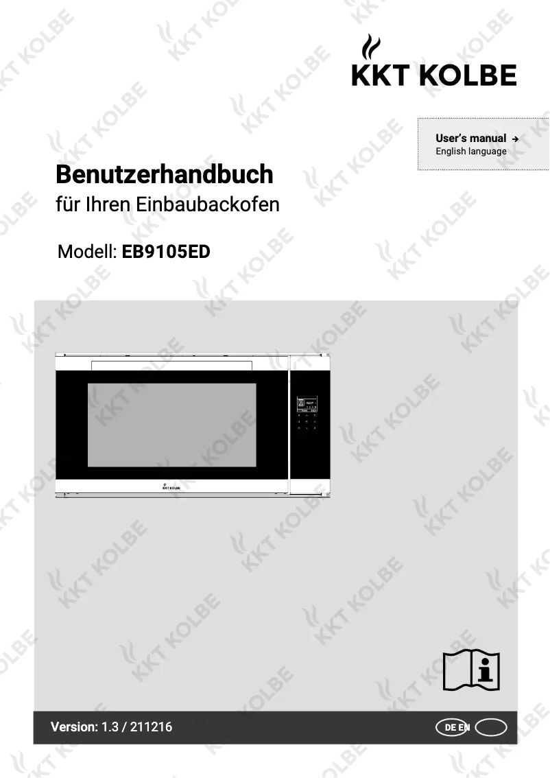 Página 1 del manual Manual de usuario KKT Kolbe EB9105ED