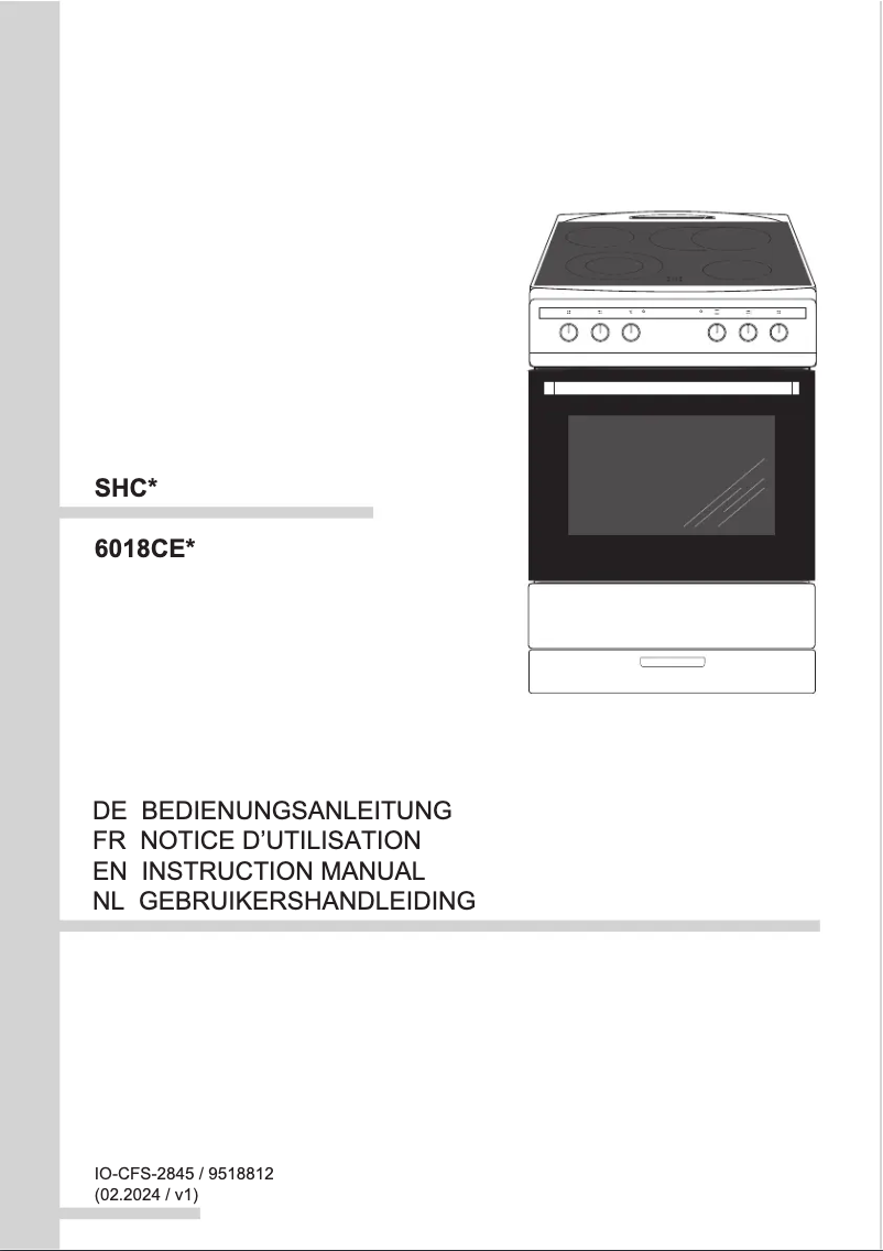 Página nº 1 - Manual de usuario Amica SHC 11642 W