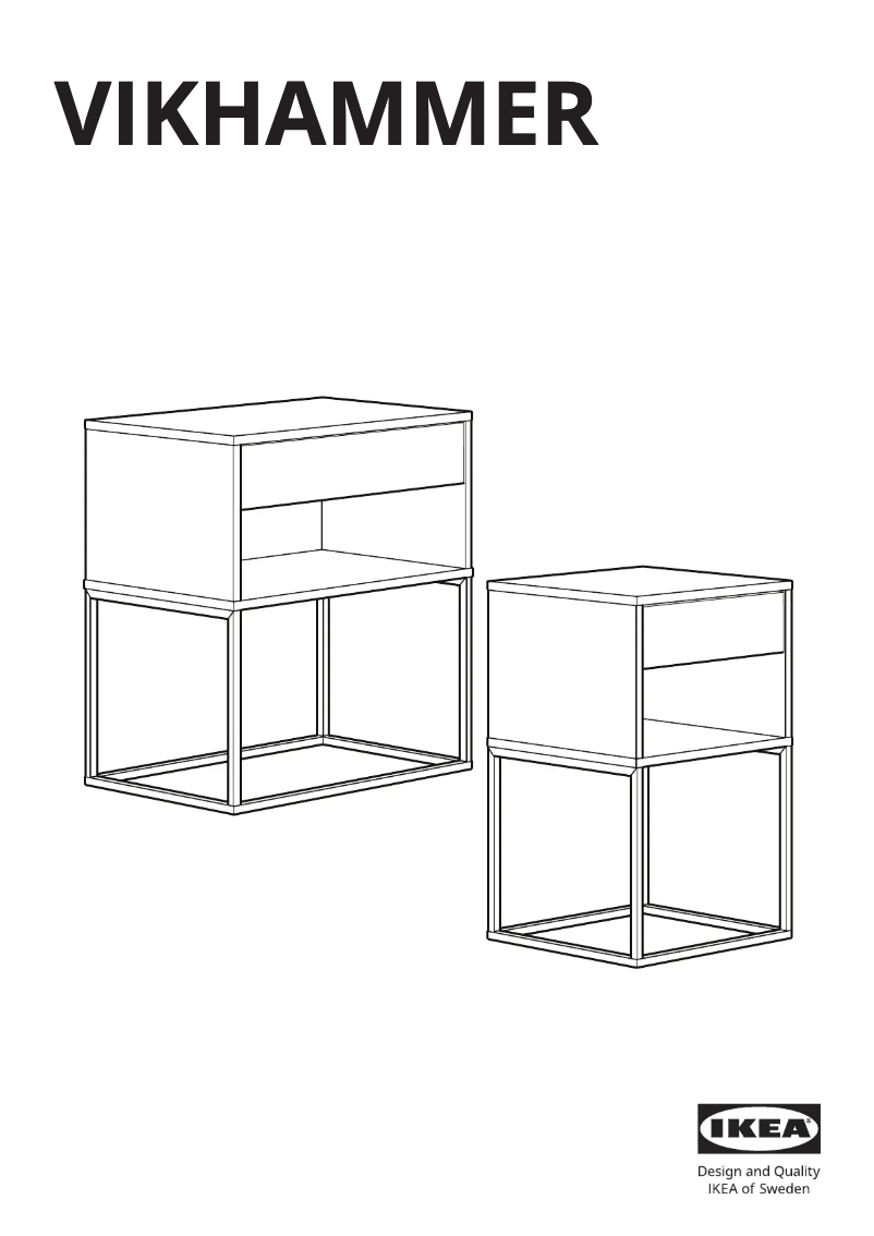 Imagen de la primera página del manual del dispositivo VIKHAMMER 405.462.30