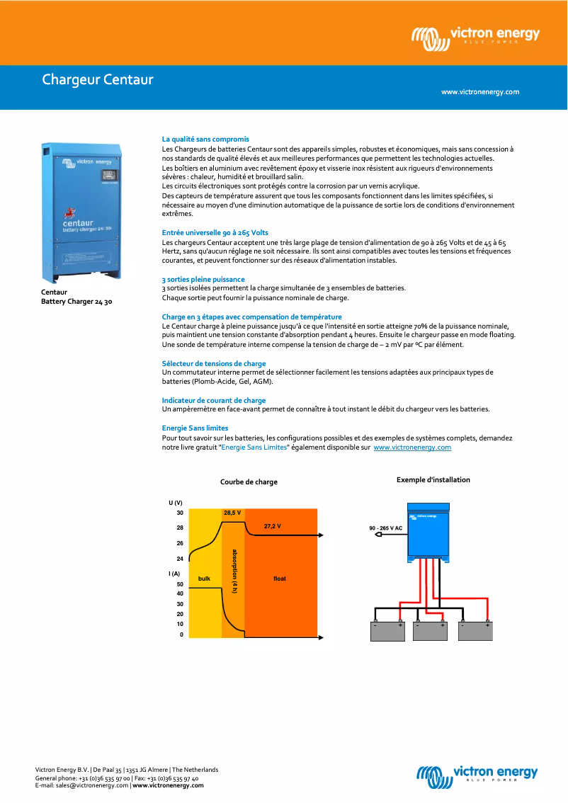 Imagen de la primera página del manual del dispositivo Centaur