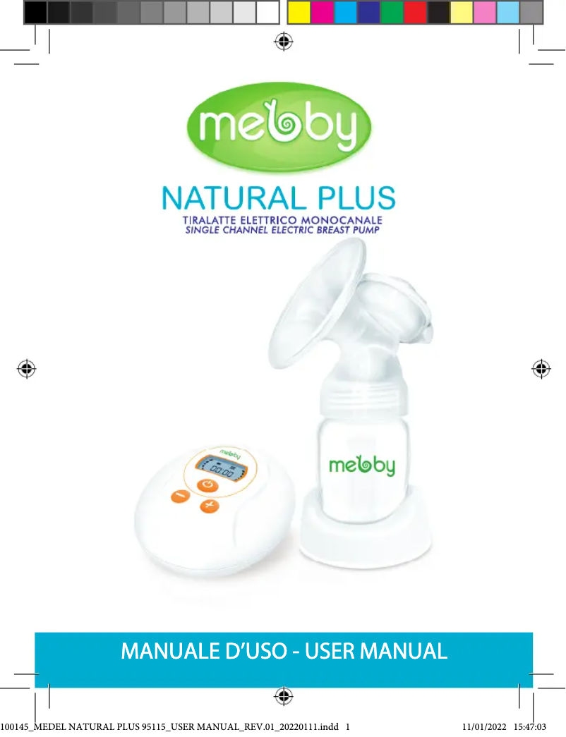 Página 1 del manual Manual de usuario Mebby Natural Plus