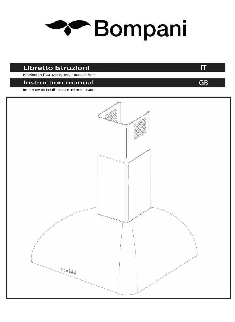 Página 1 del manual Manual de usuario Bompani BOCR904/G