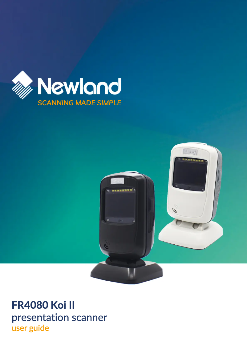 Imagen de la primera página del manual del dispositivo FR4080 Koi II