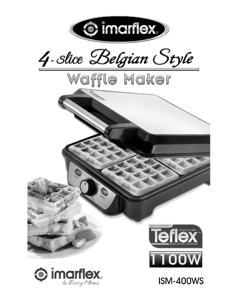 Imagen de la primera página del manual del dispositivo ISM-400WS