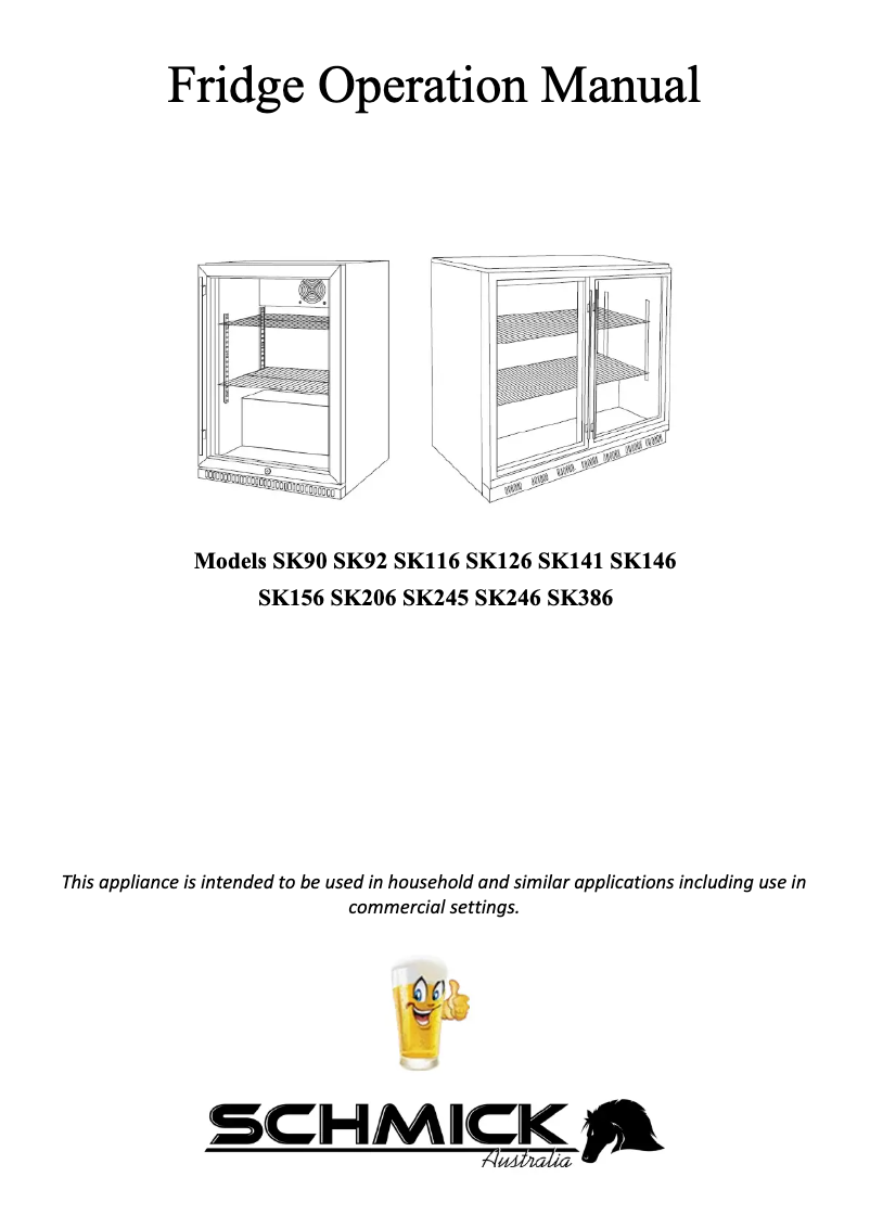 Imagen de la primera página del manual del dispositivo SK156R-B