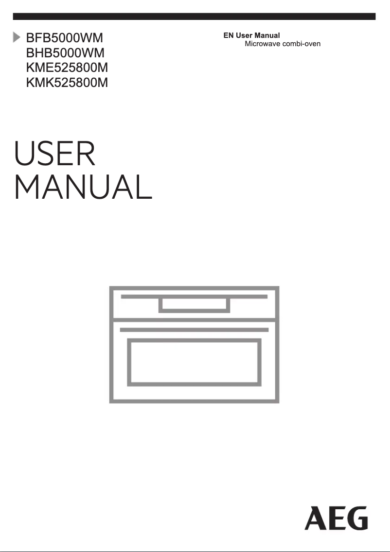 Imagen de la primera página del manual del dispositivo BFB5000WM
