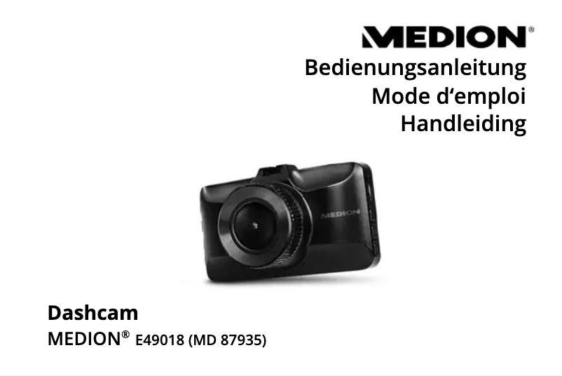 Imagen de la primera página del manual del dispositivo E49018