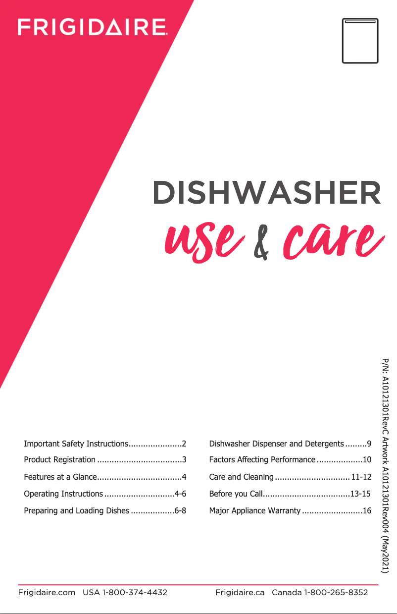 Imagen de la primera página del manual del dispositivo FFID2426TW