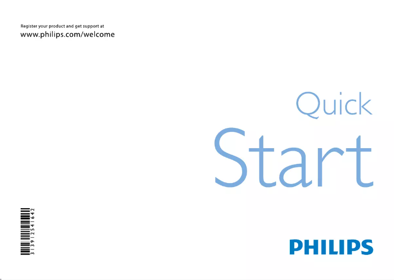 Imagen de la primera página del manual del dispositivo 40PFL6665D