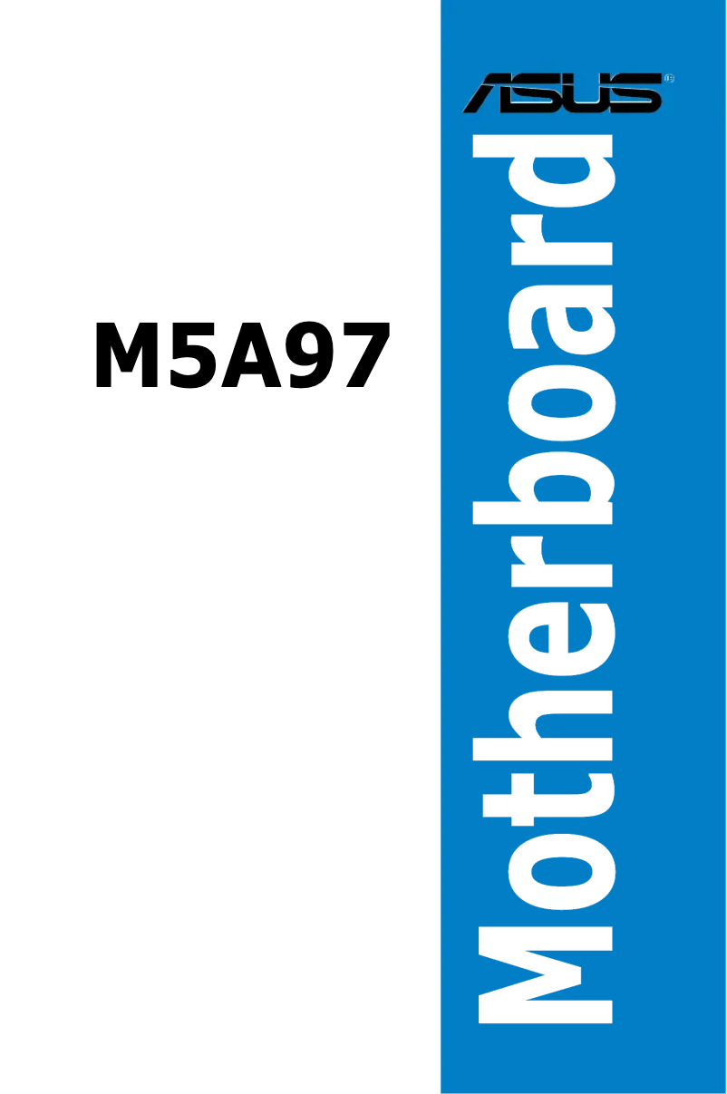 Página 1 del manual Manual de usuario Asus M5A97