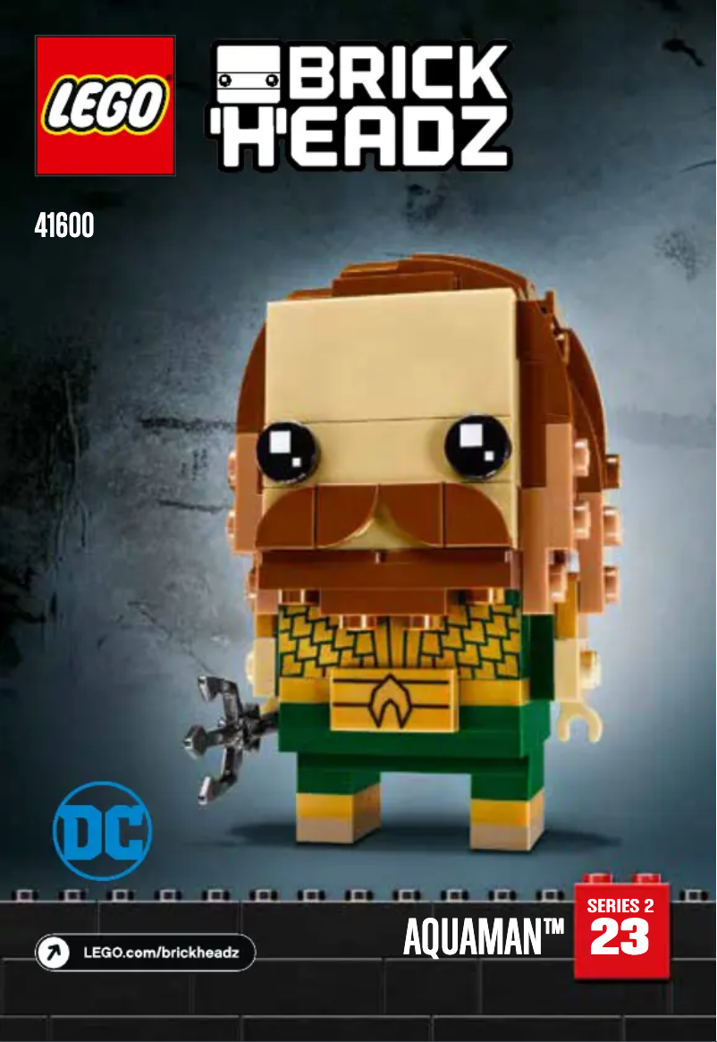 Imagen de la primera página del manual del dispositivo Brickheadz 41600