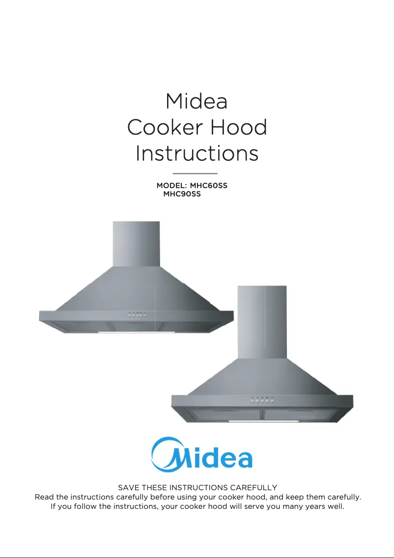 Página 1 del manual Manual de usuario Midea MHC60SS