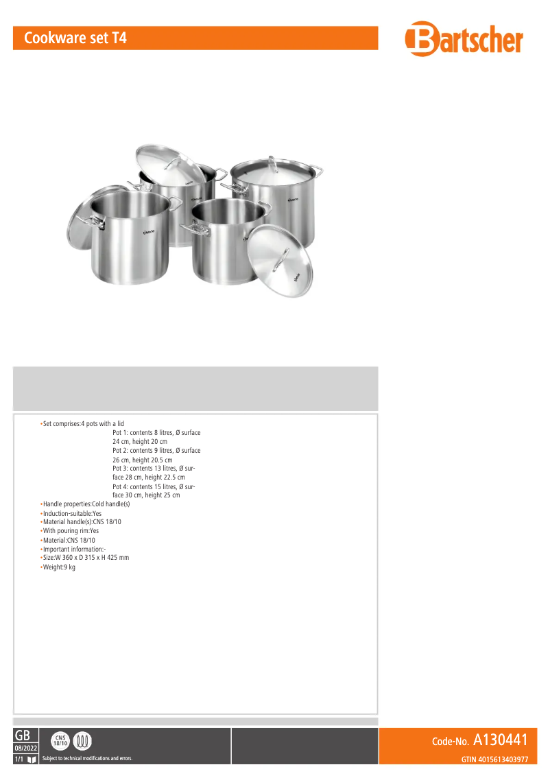 Imagen de la primera página del manual del dispositivo A120409