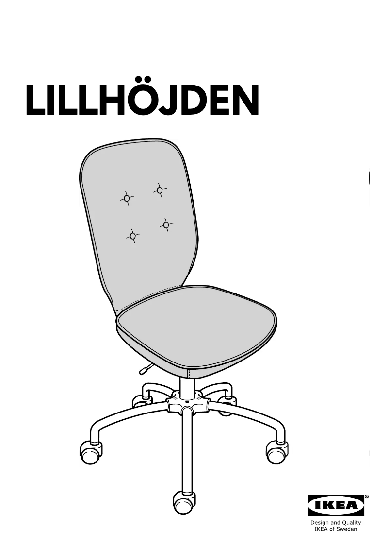 Página 1 del manual Manual de instrucciones Ikea LILLHOJDEN