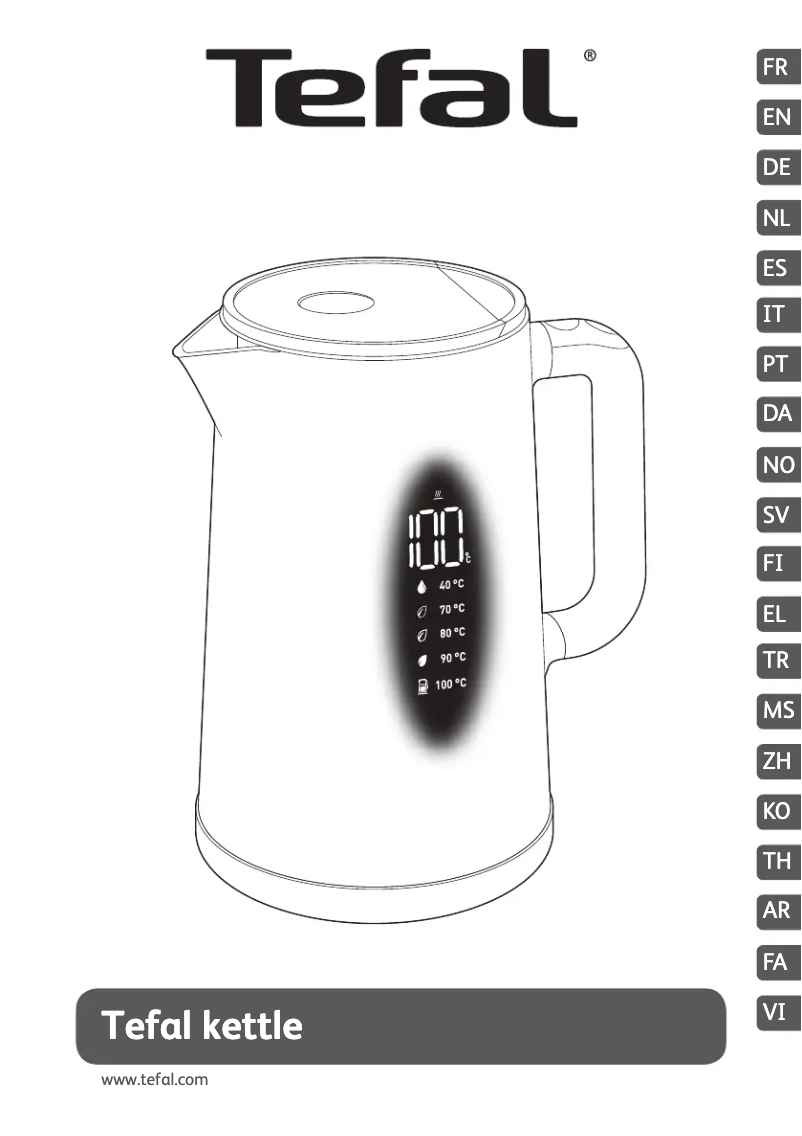 Imagen de la primera página del manual del dispositivo KO851