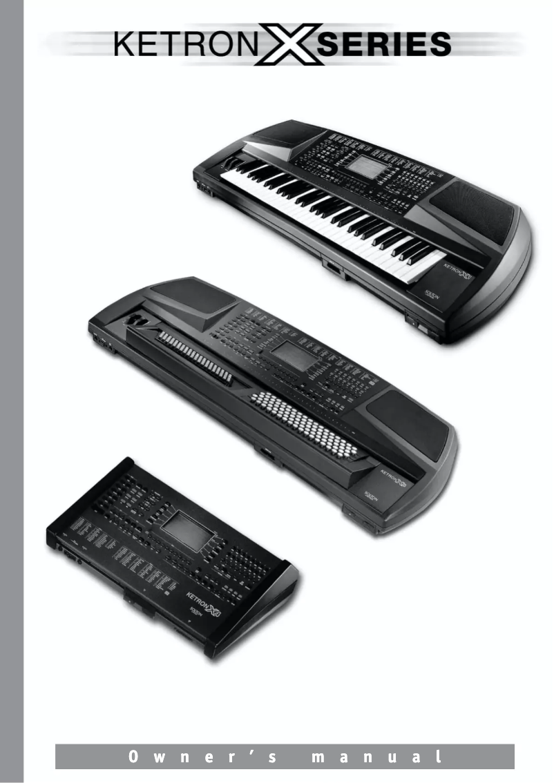 Página nº 1 - Manual de usuario Ketron X8