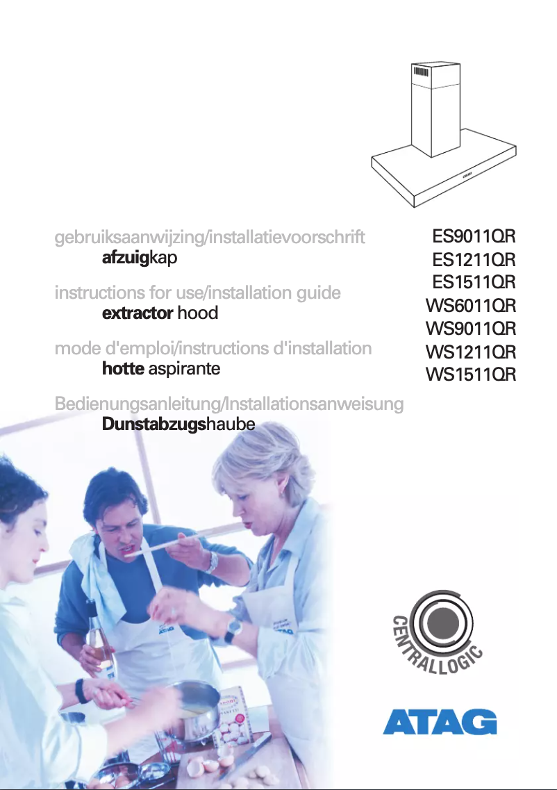 Página 1 del manual Manual de usuario Atag WS6011QR