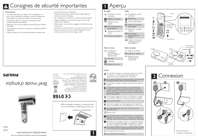 Imagen de la primera página del manual del dispositivo D5003B
