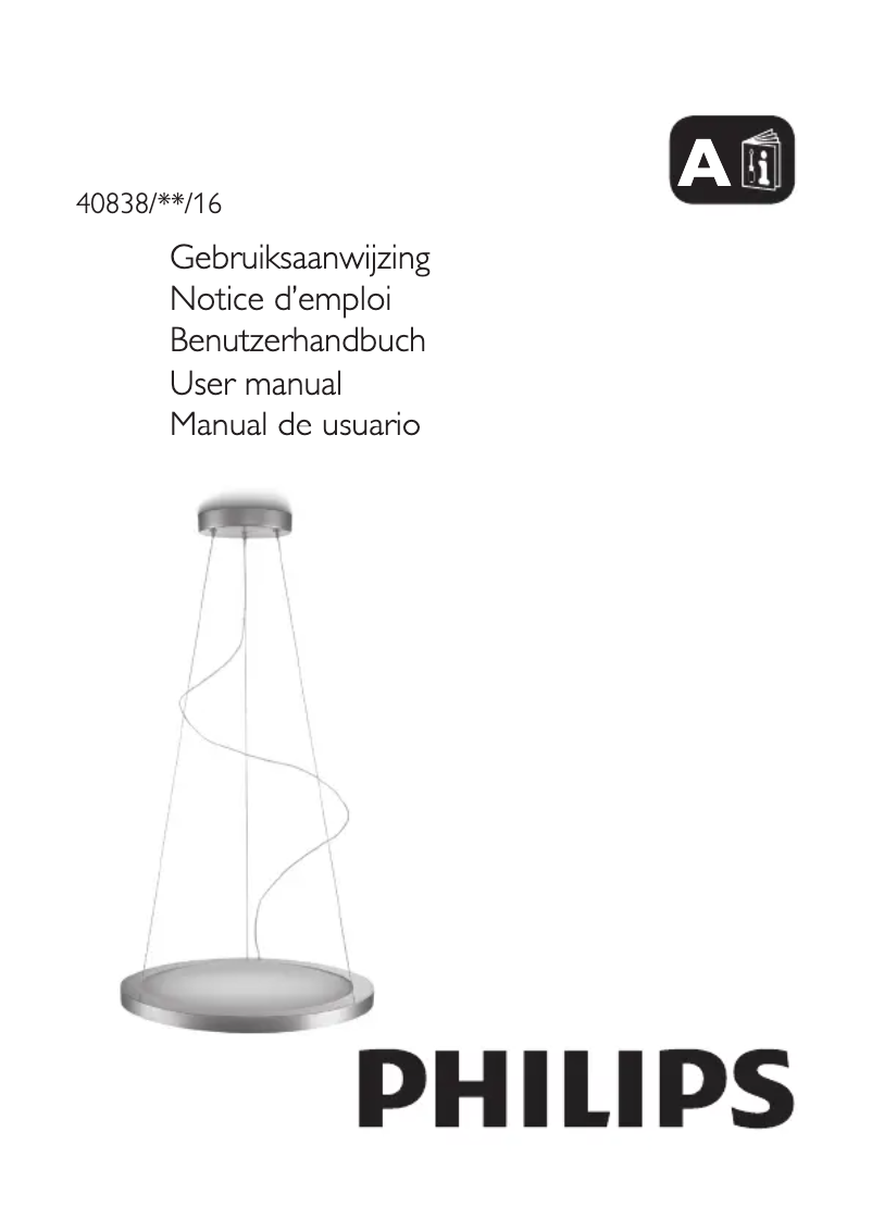 Página 1 del manual Manual de usuario Philips Ledino 408384816