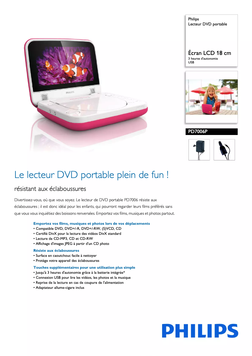 Imagen de la primera página del manual del dispositivo PD7006P