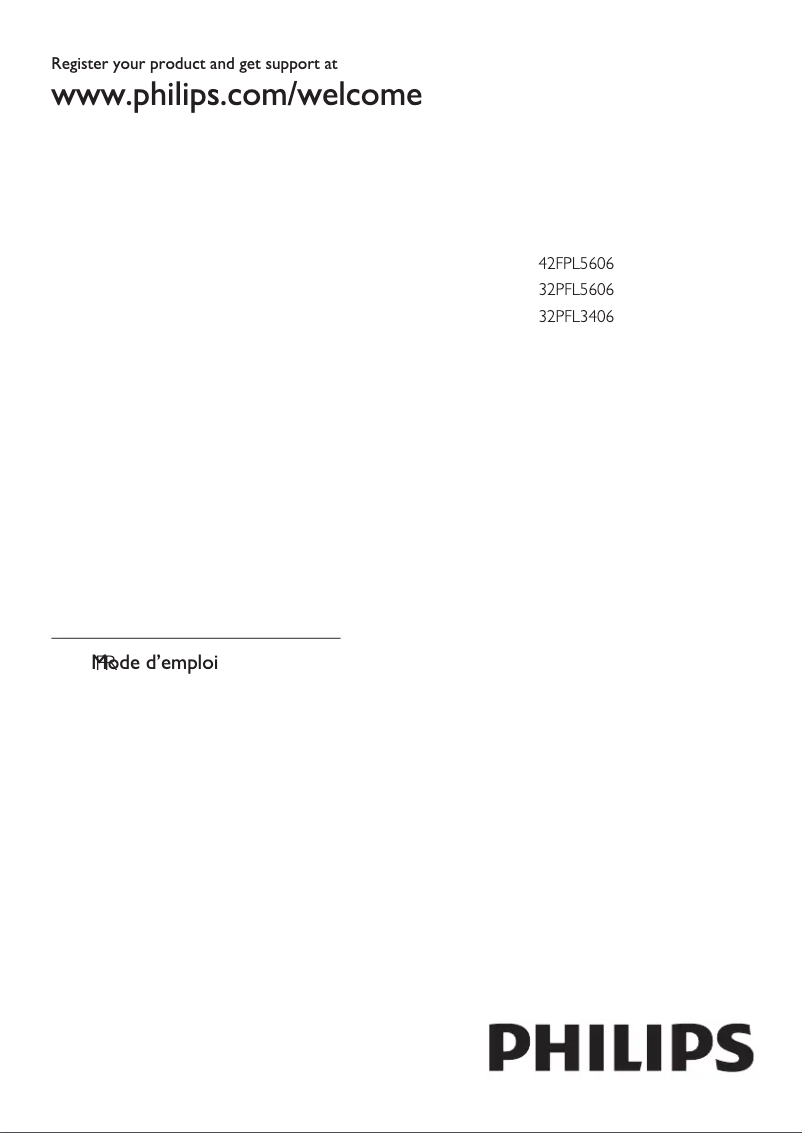 Página 1 del manual Manual de usuario Philips 32PFL3406S