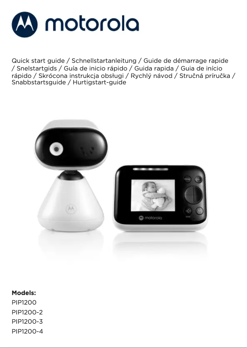 Imagen de la primera página del manual del dispositivo PIP1200