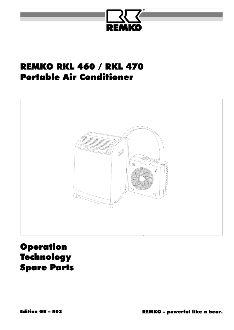 Página 1 del manual Manual de usuario Remko RKL 460