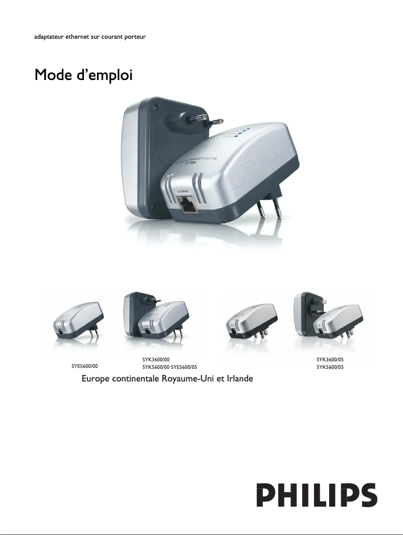 Imagen de la primera página del manual del dispositivo SYK5600